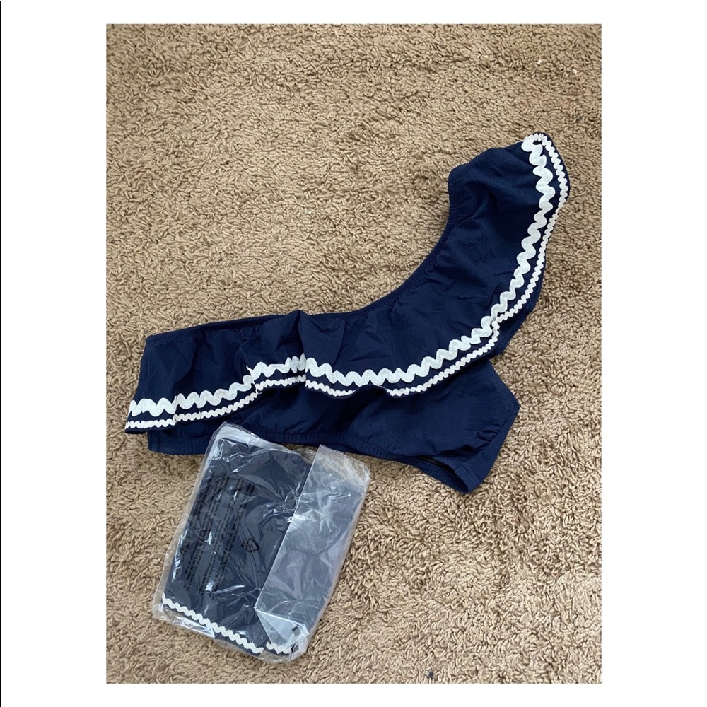 J Crew Two Piece Highwaisted Bathing Suit